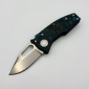 PRE-OWNED Demko Nano Shark w/ Artic Storm Carbon Fiber Handles & Clip Point CPM-20CV