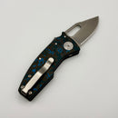 PRE-OWNED Demko Nano Shark w/ Artic Storm Carbon Fiber Handles & Clip Point CPM-20CV