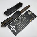 Marfione Custom Executive Scarab 2 Gen 3 Hot Blued Baker Forge Elite Coppermai Wavy D/E w/ Hefted Black Aluminum Handle