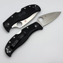 Discontinued Spyderco Leafjumper Black FRN Handles w/ VG-10 C262PBK