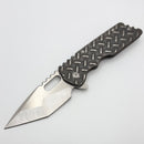 Attn 2 Detail Mercantile Large Mark 2 Treadplate Titanium Handles & Two Tone MagnaCut (Consignment)