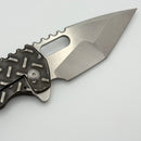Attn 2 Detail Mercantile Large Mark 2 Treadplate Titanium Handles & Two Tone MagnaCut (Consignment)