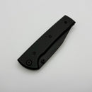 Chaves Knives Scapegoat 229 w/ Black Aluminum Handles & Black Hardware w/ Black Spear Point 154CM - Blue Label