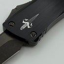 Marfione Custom Knives Combat Troodon Hefted Aluminum Handle w/ DLC Two-Tone Apocalyptic Recurve (Consignment)