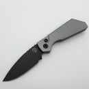 Pro-Tech PT Plus Gray Aluminum Handle & DLC MagnaCut Blade PT203-GREY (Consignment)