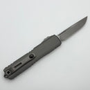 Microtech Ultratech ZBP S/E Apocalyptic M390MK w/ Natural Clear Handle 1121-10APNC (Consignment)