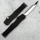 Marfione Custom Halo VII Black Handle w/ Mirror Clip Point M390MK