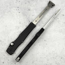 Marfione Custom Halo VII Black Handle w/ Mirror Clip Point M390MK