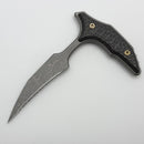 Microtech & Bastinelli Bee Marfione Select Apocalyptic Full Serrated w/ Carbon Fiber Handles & Bronze Hardware 218-12APMS4