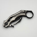 We Knife Cryonix Bronze/Satin Titanium Handle & Black Stonewashed M390 Blade WE24070-3