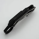 We Knife Cryonix Black/Satin Titanium Handle & Black Stonewashed M390 Blade WE24070-1