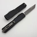 Microtech Ultratech Gen IV Hellhound Apocalyptic Standard w/ Black Handle 11194-10APS