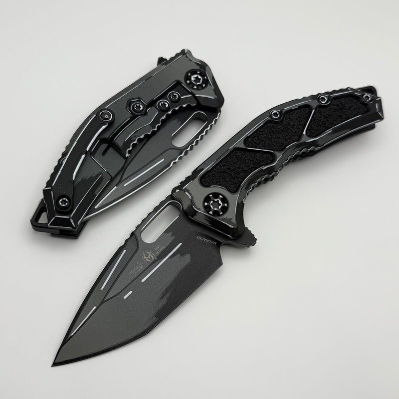 Heretic Knives Medusa Cel Shade Gray Handles w/ MagnaCut H009-CS-GRY
