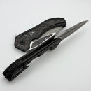 Custom Knife Factory & Mikkel Willumsen Gozer Titanium Handles w/ CarboTi Inlays & M398