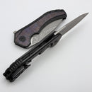 Custom Knife Factory & Mikkel Willumsen Gozer Titanium Handles w/ Magic Crystal Ti Inlays & M398