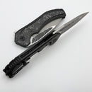 Custom Knife Factory & Mikkel Willumsen Gozer Titanium Handles w/ CarboTi Inlays & M398