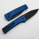 Pro-Tech Chavez Scapegoat Compact Auto w/ Blue Aluminum Handle & DLC MagnaMax RCS1103-Blue