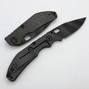 North Mountain Blade BBNM w/ Flamed Handles & Tiger Stripe S35VN Bowie