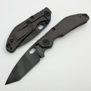 North Mountain Blade BBNM w/ Flamed Handles & Tiger Stripe S35VN Tanto