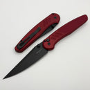 Pro-Tech Avalon Peace Neighbor w/ Knurled Red Aluminum Handle & DLC MagnaCut PN1103-Red