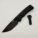 Chaves Redencion Street w/ Black Aluminum Handles & Black Hardware w/ Black PVD 154CM Tanto - Blue Label