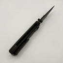 Chaves Redencion Street w/ Black Aluminum Handles & Black Hardware w/ Black PVD 154CM Tanto - Blue Label