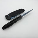 Pro-Tech TR-3 XI Black “Fish Scale” Handle & 154-CM Sapphire Blue Blade TR-3 X1 SB
