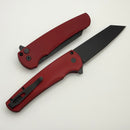 Pro-Tech Malibu Red Handle w/ DLC MagnaCut Reverse Tanto Blade 5403-Red