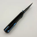 Chaves Redencion Street w/ Black Aluminum Handles & Blue Hardware w/ Black PVD 154CM Drop Point - Blue Label