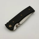 Chaves Redencion Street w/ Black Aluminum Handles & Bronze Hardware w/ Stonewash 154CM Drop Point - Blue Label