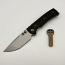 Chaves Redencion Street w/ Black Aluminum Handles & Bronze Hardware w/ Stonewash 154CM Tanto - Blue Label