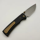 Chaves Redencion Street w/ Black Aluminum Handles & Bronze Hardware w/ Stonewash 154CM Tanto - Blue Label