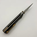 Chaves Redencion Street w/ Black Aluminum Handles & Bronze Hardware w/ Stonewash 154CM Tanto - Blue Label