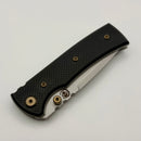Chaves Redencion Street w/ Black Aluminum Handles & Bronze Hardware w/ Stonewash 154CM Tanto - Blue Label