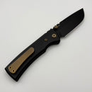 Chaves Redencion Street w/ Black Aluminum Handles & Bronze Hardware w/ Black PVD 154CM Drop Point - Blue Label