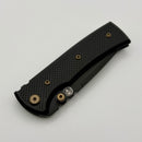 Chaves Redencion Street w/ Black Aluminum Handles & Bronze Hardware w/ Black PVD 154CM Drop Point - Blue Label
