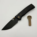 Chaves Redencion Street w/ Black Aluminum Handles & Bronze Hardware w/ Black PVD 154CM Tanto - Blue Label