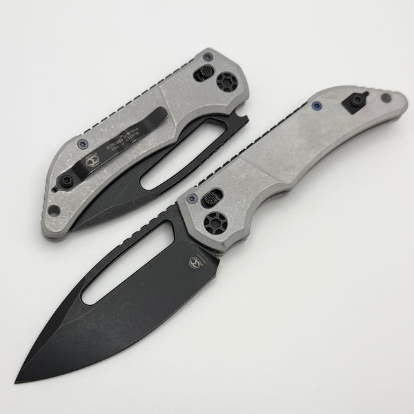 NA5694 GLEN HUNTER Otard MEUKOW など 9本セット Heretic Koschei Blizzardworn Handles w/ Battleworn Black M390 H061-8A-