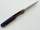 Custom Knife Factory FIF18 Tumbled Titanium Handles & M398 (In House Modified)