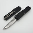 Microtech UTX-85 Gen IV Interceptor w/ Black Handle & Stonewash M390MK Signature Series 12354-10S