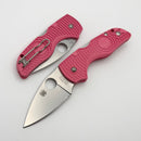 Spyderco Lil' Native Pink FRN Handles & CTS-BD1N C230PPN