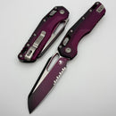 Microtech Knives MSI RAM LOK Polymer Faded Sangria Cerakote Part-Serrated 210T-2PMFSR