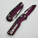 Microtech Knives MSI RAM LOK Polymer Faded Sangria Cerakote Part-Serrated 210T-2PMFSR