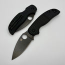 Spyderco Sage 5 Salt Black G-10 w/ CPM Magnacut DLC Blade C123GPBKMCBK