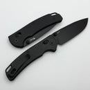 Reate Horizon-X Black Glass Fat Carbon Handle W/ Nitro-X7 PVD Drop Point Blade