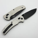 Reate Horizon-X White Glass Fat Carbon Handle W/ Nitro-X7 PVD Drop Point Blade
