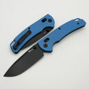 Reate Horizon-X Blue Glass Fat Carbon Handle W/ Nitro-X7 PVD Drop Point Blade