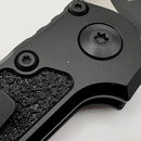Factory Blem Microtech Knives LUDT Gen III Black Tactical Partial Serrated S/E 1135-2T