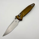 Factory Blem Microtech Socom Delta Ram-Lok w/ Tan Aluminum Handles & Stonewash M390MK 159RL-10TA