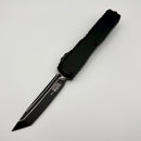 Factory Blem Microtech Ultratech ZBP Tanto Tactical w/ Black Handle 1123-1T
